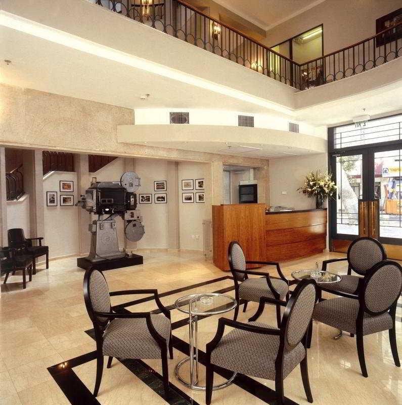 Cinema Hotel - An Atlas Boutique Hotel Тел Авив Интериор снимка